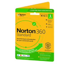 Norton 360 Standard 10GB Cloud 1 Devices 1 Year