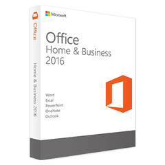 Microsoft Office 2016 Home and Business Lifetime License for MacOS