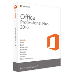 Microsoft Office 2016 Professional Plus Lifetime License for 1 PC