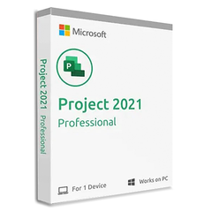 Microsoft Project 2021 Professional Lifetime License for 1 PC