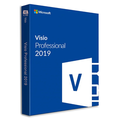 Microsoft Visio 2019 Professional Lifetime License for 1 PC