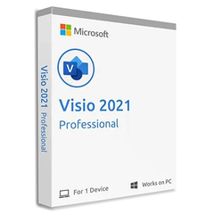 Microsoft Visio 2021 Professional Lifetime License for 1 PC