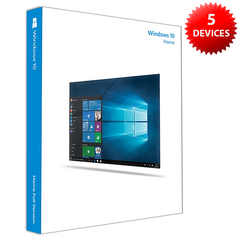 Microsoft Windows 10 Home Lifetime License For 5 PC's