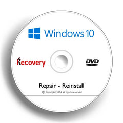 Recovery DVD for Windows 10 Professional Reinstall